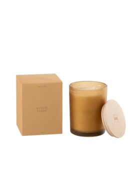 Geel Oranje Geurkaars Middel Maat Jolipa