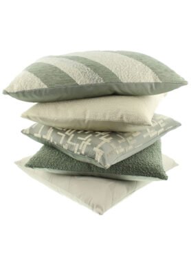 Grijs Groen Beige Sierkussens Met Patronen