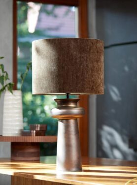 Mos Groenen Lampenkap Rond