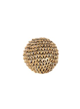 Naturel Kleur Schelpen Ornament Bol