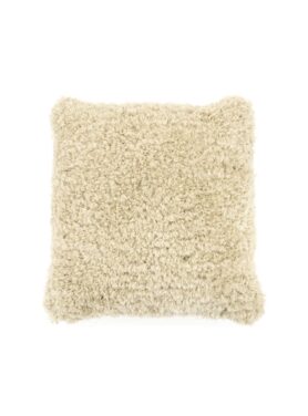 Naturel Kleur Sierkussen Fluffy