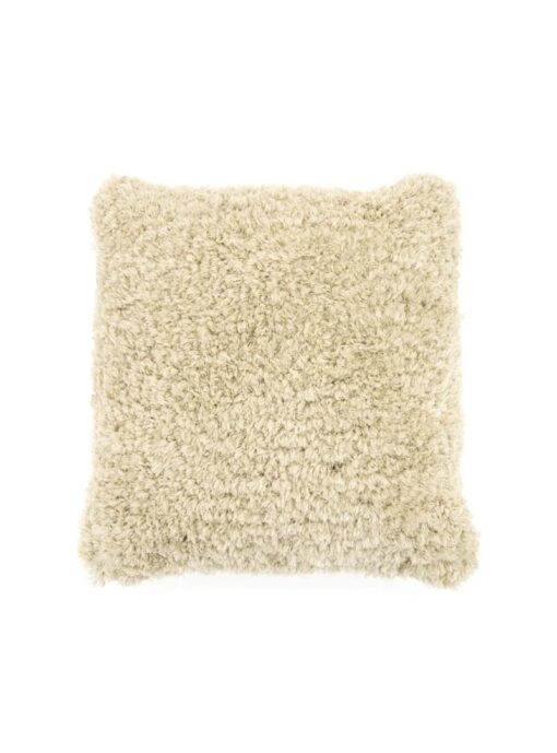 Naturel Kleur Sierkussen Fluffy