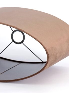 Ovalen Lampenkapp Recht Chocolade Bruin