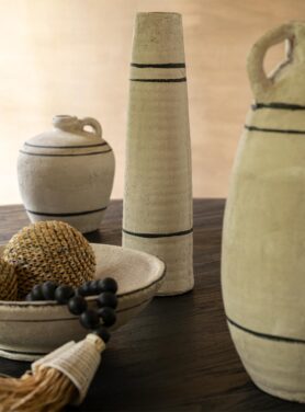 Schelpen Ornament Naturel Bruin Kleur Steen