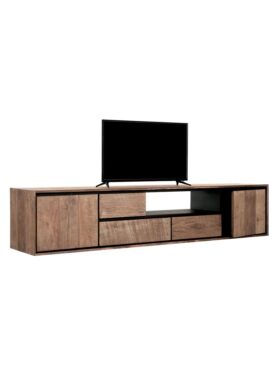 Tv Meubel Hangend Dtp Home Teak Hout