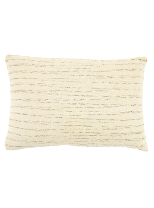 Beige Sierkussen Met Licht Patroon