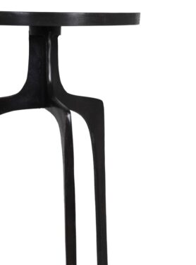 Bijzettafel Zwart Donkerbrons Set Van 2