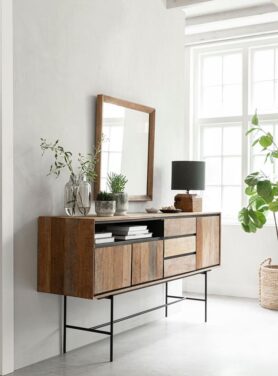 Dressoir Dtp Home Met Metalen Zwarte Poten