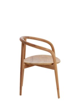 Houten Eetkamerstoel Naturel Kleur