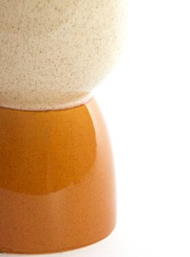 Kruk Ronf Okergeel Creme Kleur