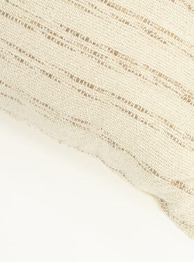 Kussen Beige Met Streep Patroontje Erin