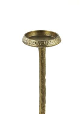 Metalen Antiek Brons Kandelaar