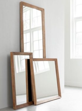 Rechthoekige Spiegel Teakhout Dtp Home