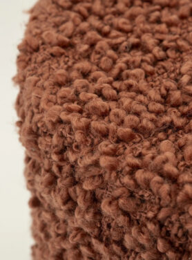 Rood Bruine Poef Roestbruin Gehaakt