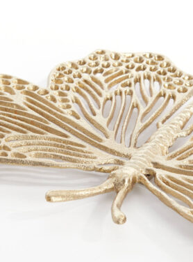 Vlinder Ornament Zonder Poot Goud