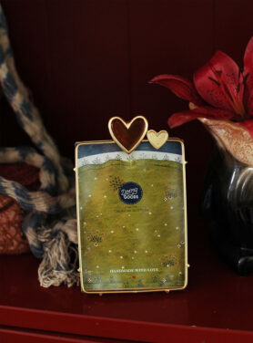 Goud Fotolijtje Met Hartjes Erop