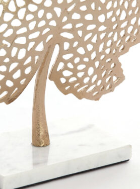 Goud Ornament Op Voet Blad Leaf