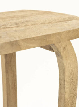 Lichte Houten Bijzettafel
