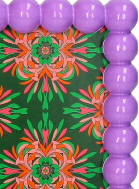 Paarse Kralen Fotolijst