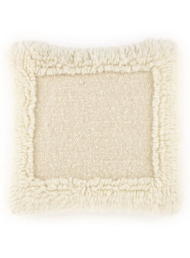 Sierkussen Vierkant Naturel Fluffy