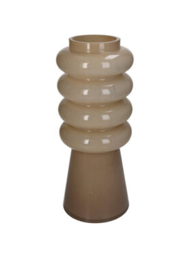 Vaas Beige Lang Glas