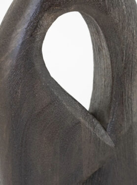 Bruin Houten Voet Van Tafellamp