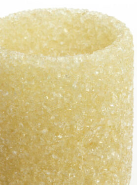 Creme Kleurige Waxinelichthouder Steentjes