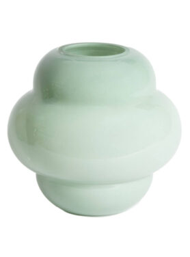 Lichtgroene Vaas Breed Bol