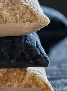 Sierkussen Bruin Zwart Beige