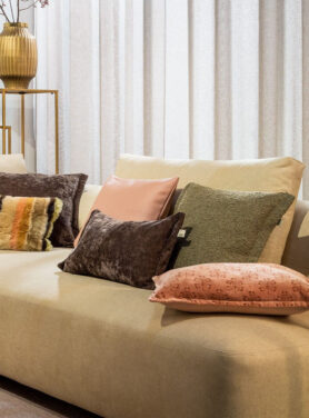 Sierkussen Op Groene Bank Landelijk